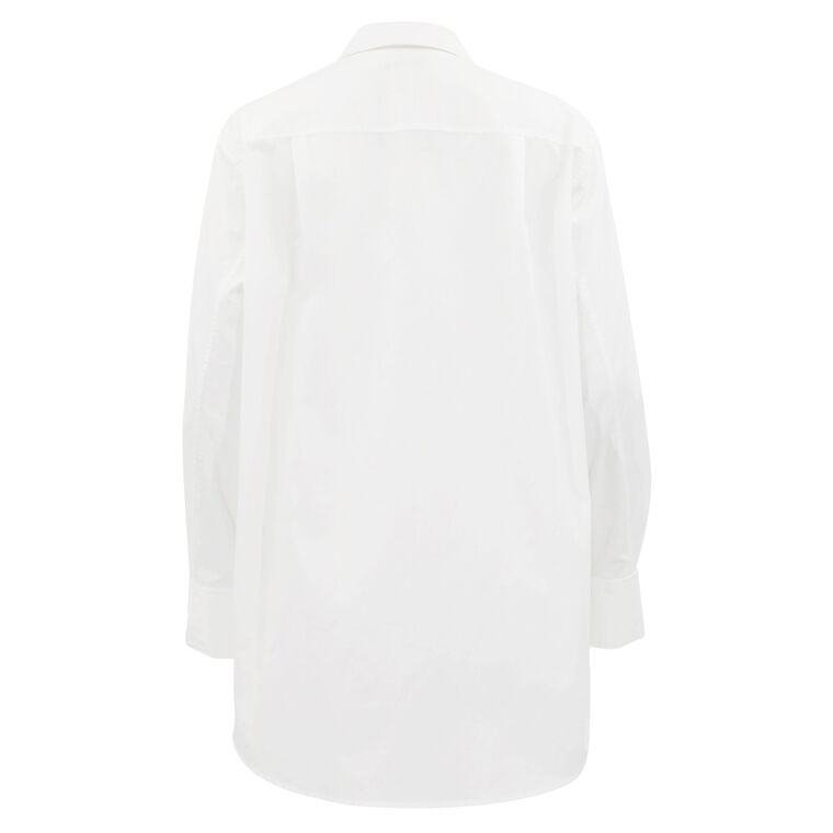 Alfansa Long-Sleeve Button-Front Cotton Shirt image number null
