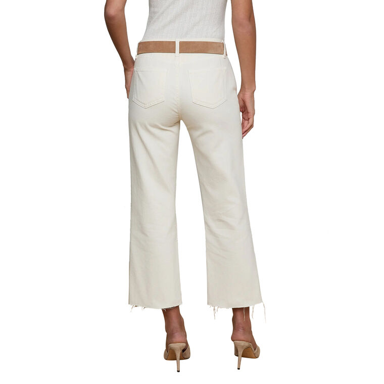 Wanda High Rise Cropped Wide-Leg Jean image number null