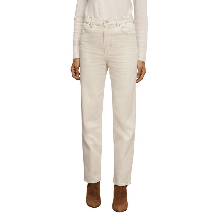 Leah Mid-Rise Straight-Leg Jean image number null