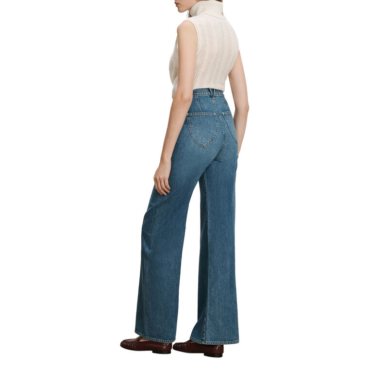 Grant Wide-Leg Jean image number null