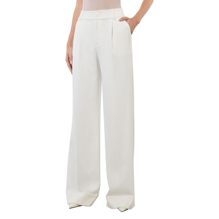 Tomasa High Rise Wide Leg Cuff Pant image number null