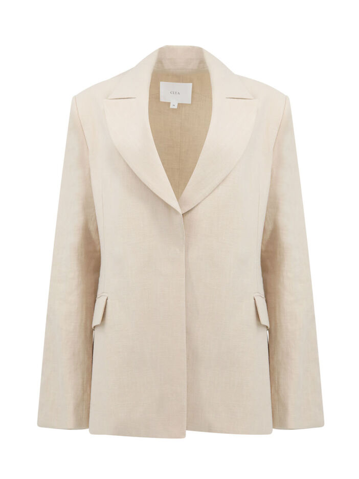 Mateo Linen Blazer