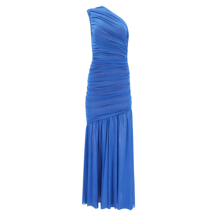 Vienna Fitted One-Shoulder Gown image number null