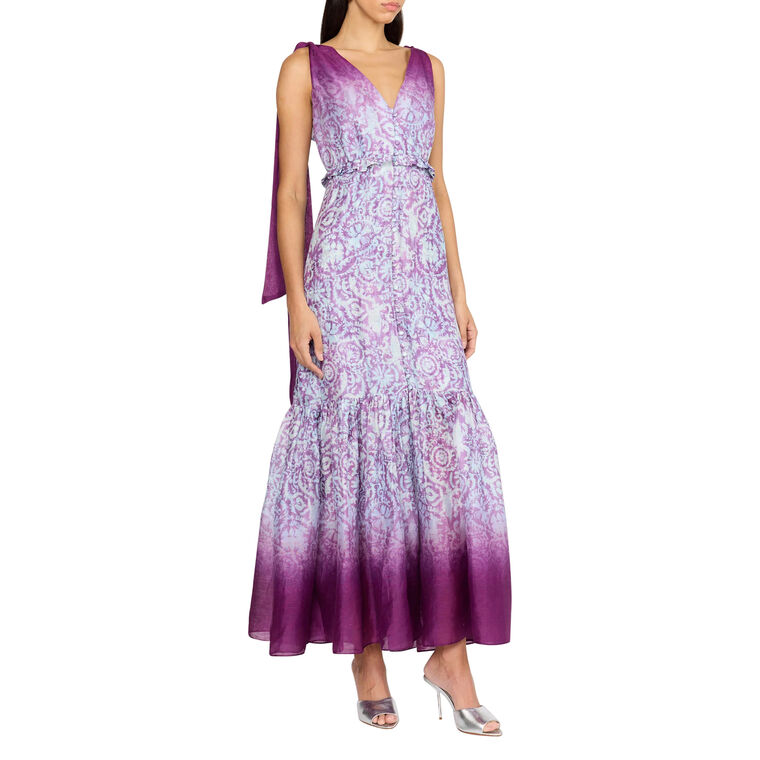 Misha Sleeveless V-Neck Maxi Dress image number null