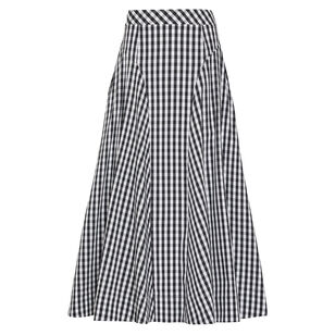 Robin Gingham Midi Skirt