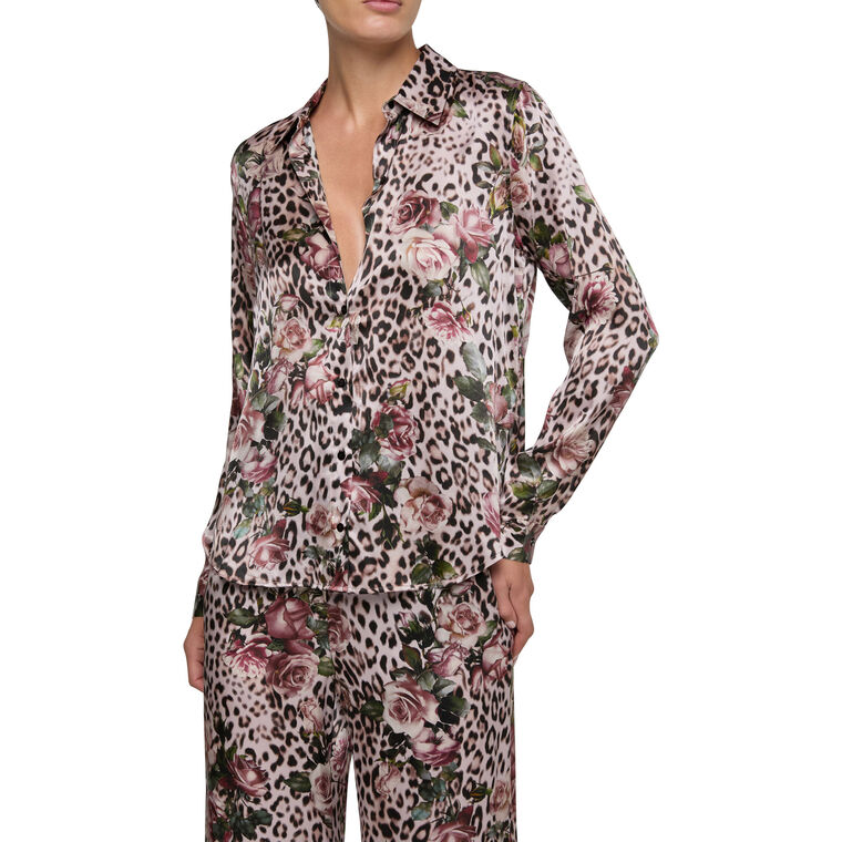 Tyler Long Sleeve Silk Blouse image number null