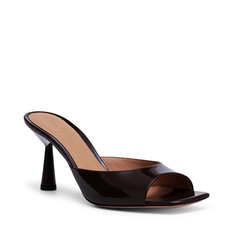 Greta 70mm Patent Leather Mule image number null