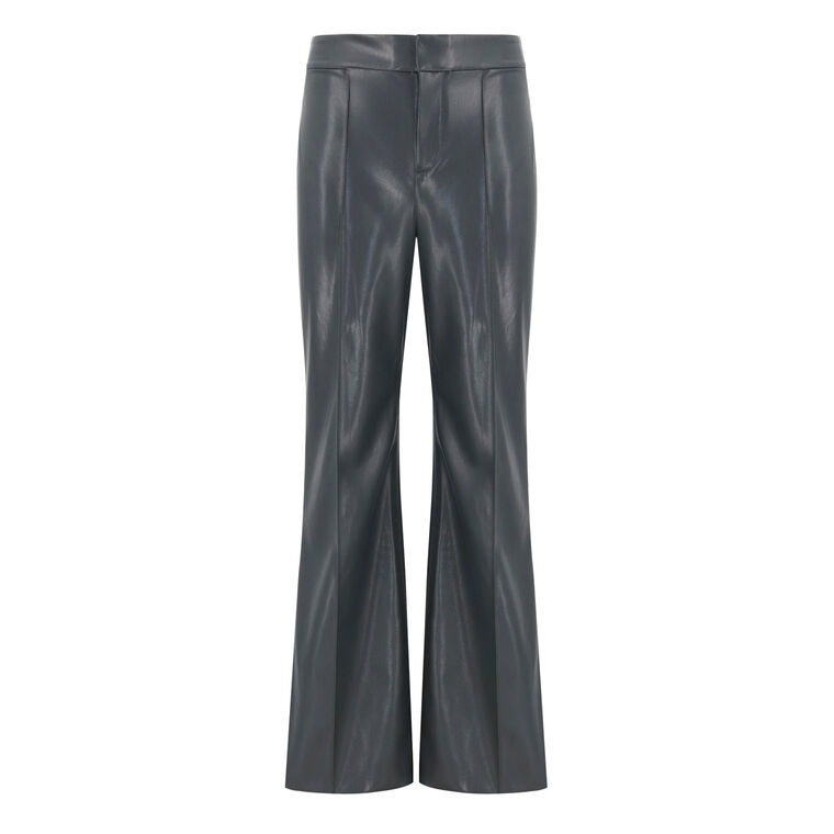 Dylan Vegan Leather High Rise Wide-Leg Pant image number null