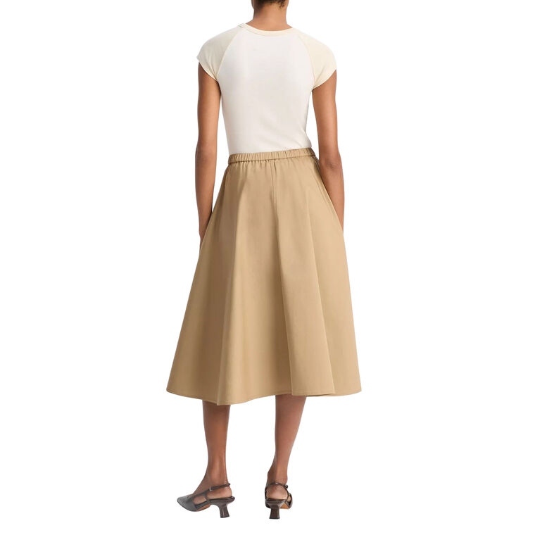 Pocket Full Midi Skirt image number null