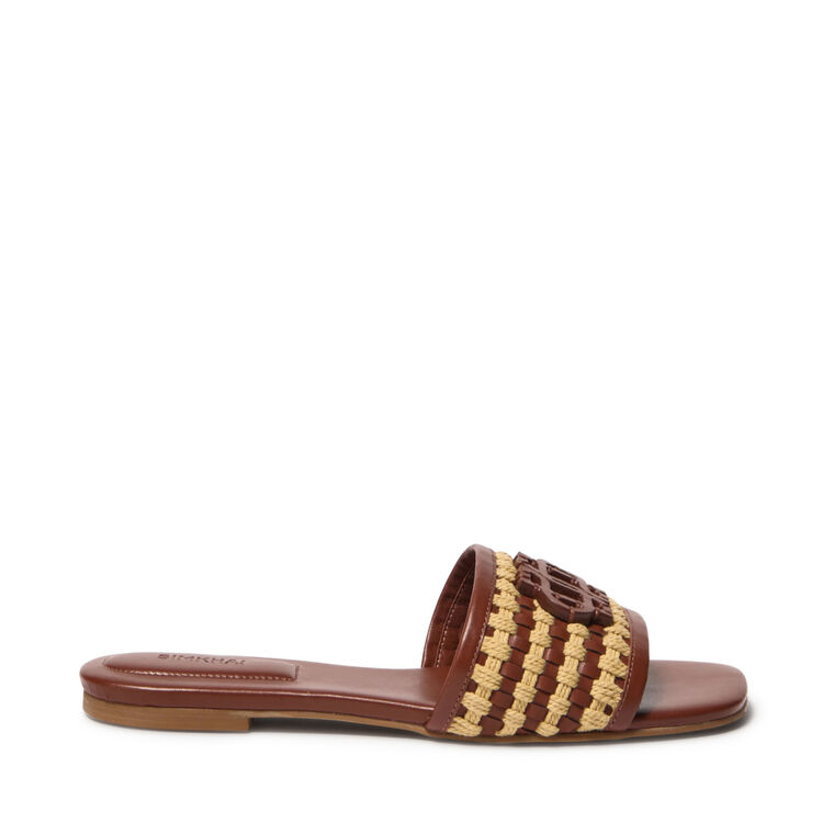 Delphi Rope Woven Flat Sandal image number null