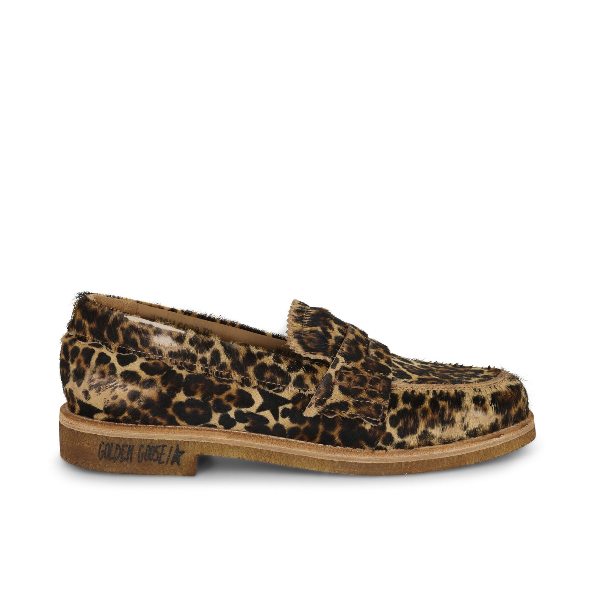 Leopard print on sale penny loafers