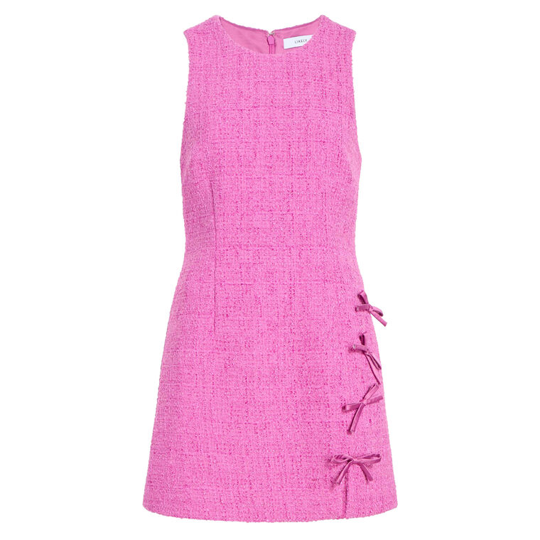 Floriana Sleeveless Bow Detail Mini Dress image number null