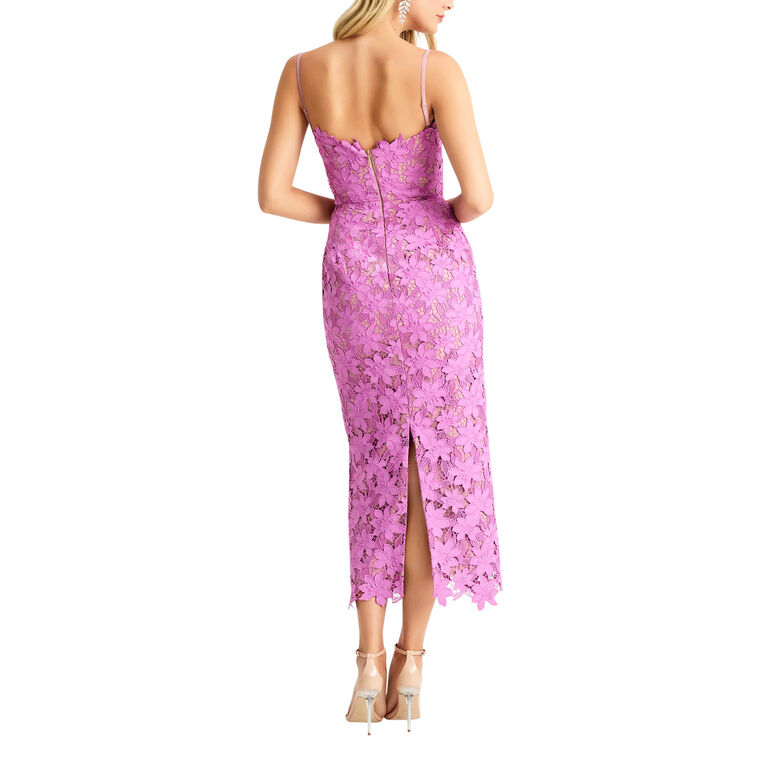Gemma Broderie Anglaise Midi Cocktail Dress image number null