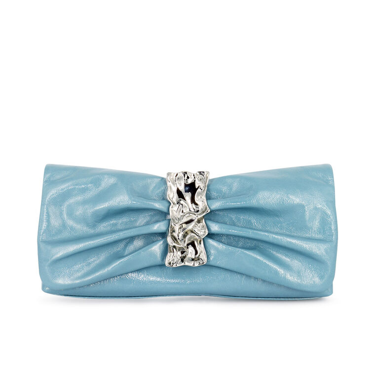 Silver Ribbon Convertible Clutch image number null