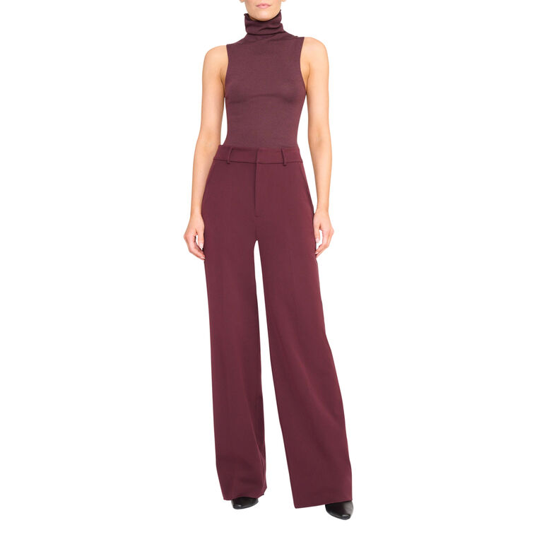 Price Twill Wide-Leg Pant image number null