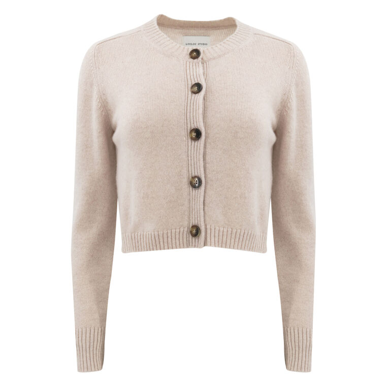 Zephir Cashmere Cropped Cardigan image number null