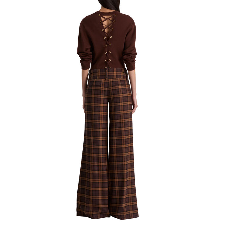 Olivia Low Rise Wide Leg Flare Pant image number null