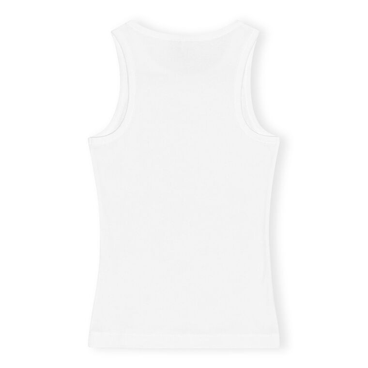 Soft Cotton Rib Tank Top image number null