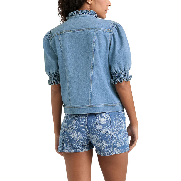Anabella 3/4 Sleeve Denim Jacket image number null