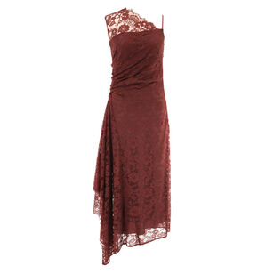 Gia Asymmetrical Lace Dress