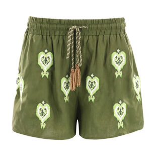 Embroidered Shorts