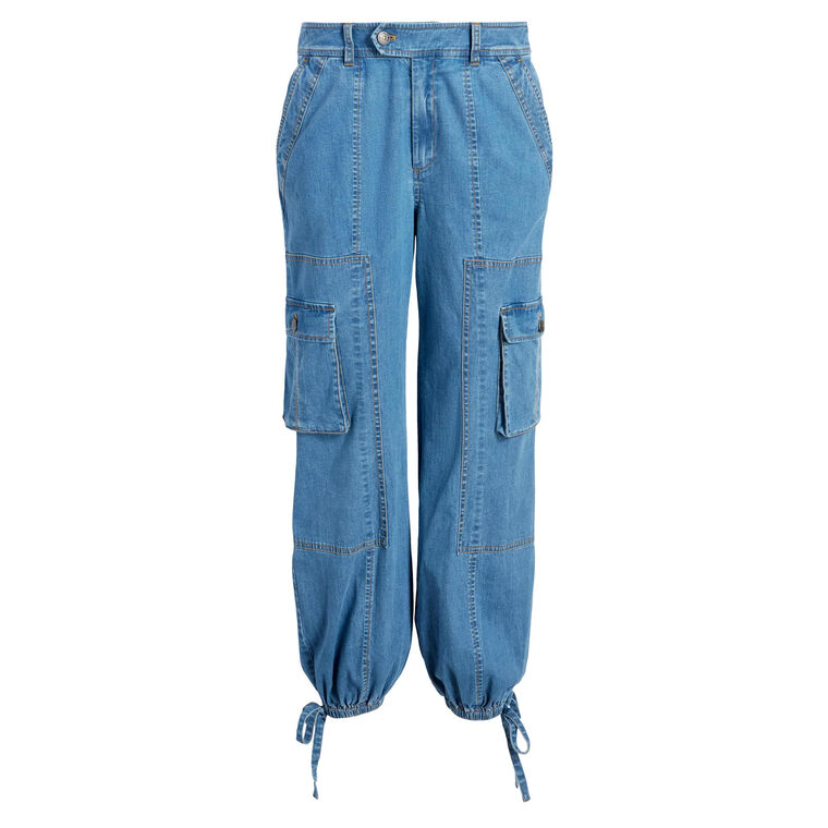 Zola Cargo Jogger Denim Pant image number null
