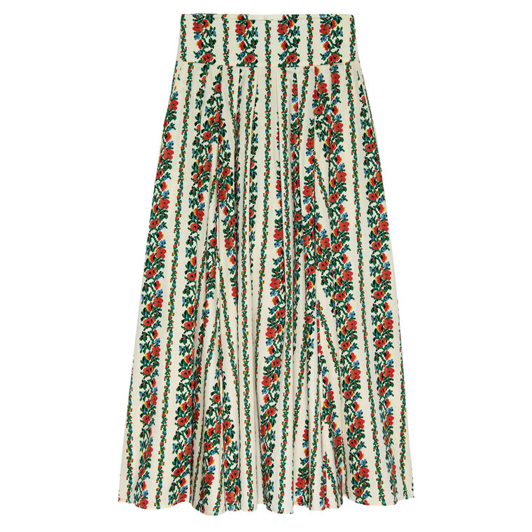 The Regency Midi Skirt image number null