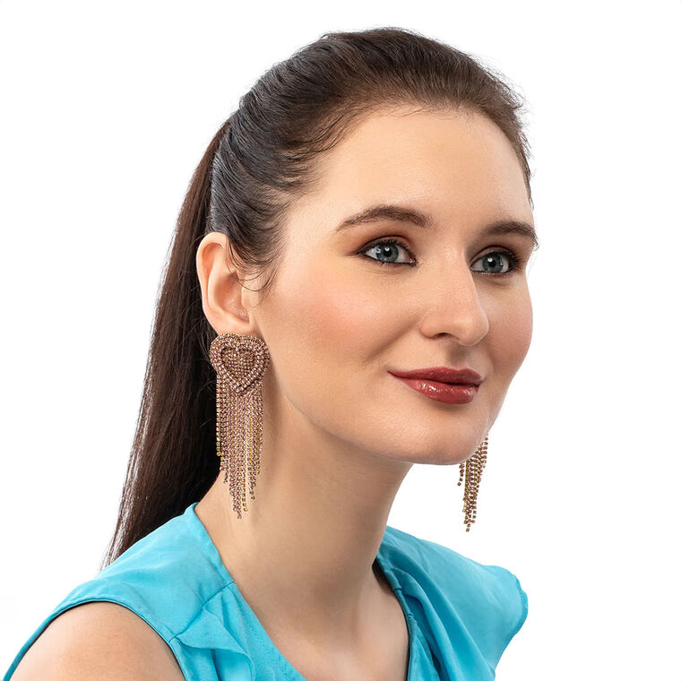 Kaylie Heart Earring image number null