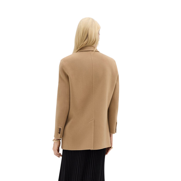 Oversized Blazer in Double-Face Wool-Cashmere image number null