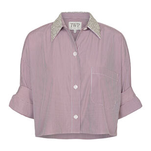 Next Ex Shirt With Crystal Collar