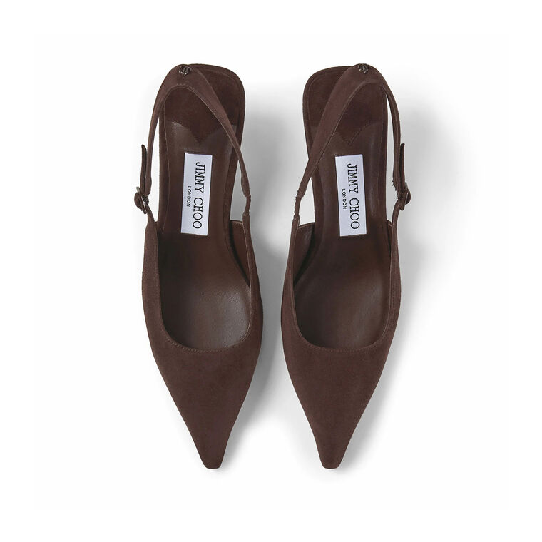 Amel 50mm Suede Slingback Pump image number null