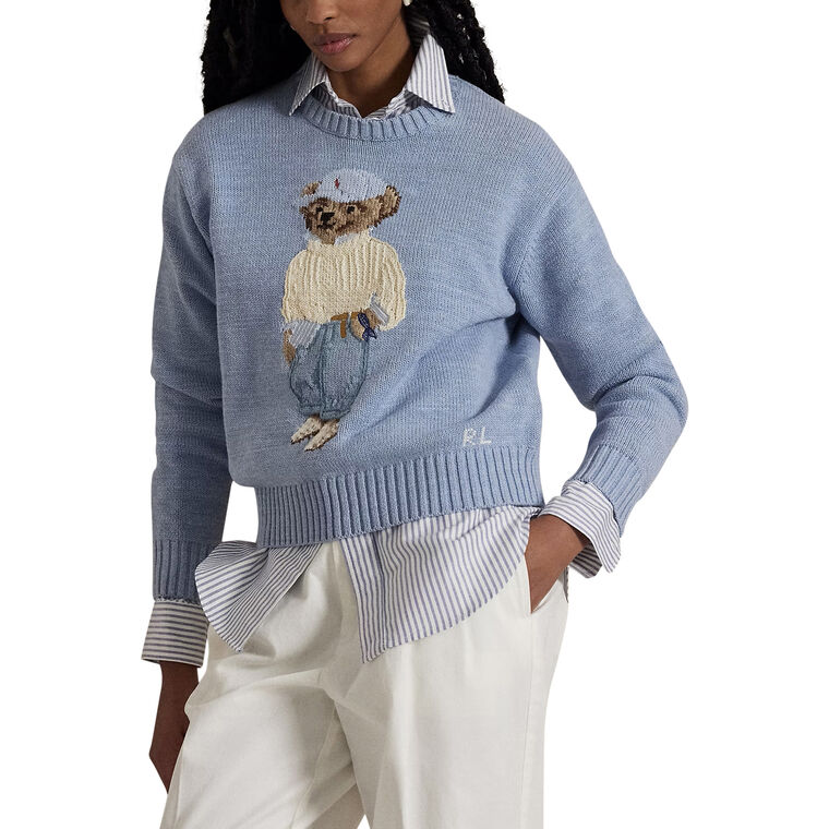 Polo Bear Crewneck Sweater image number null