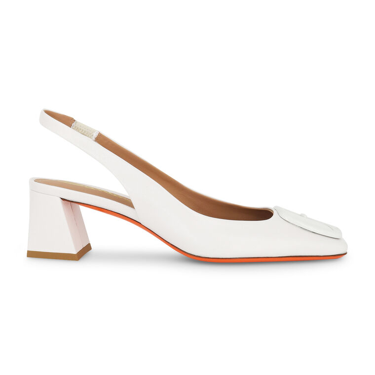 Lemon Patent Slingback Heel image number null