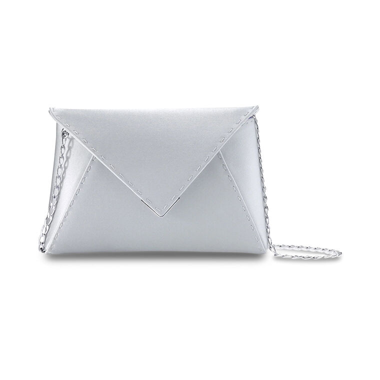 Lee Pouchet Small Clutch In Satin image number null