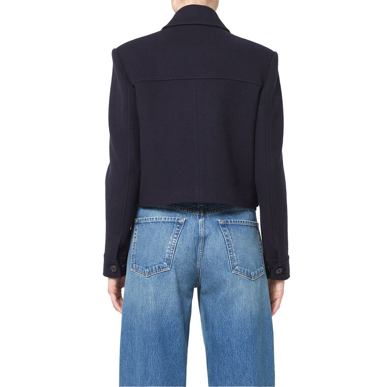 Corina Cropped Boxy Jacket image number null