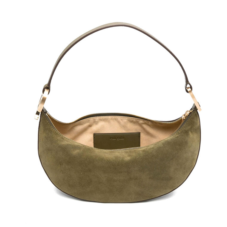 Leesa Suede Shoulder Bag image number null