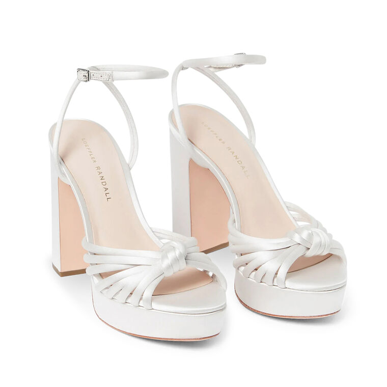 Rivka 120mm Platform Knot Sandal image number null