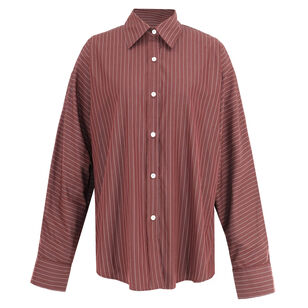 Crosby Striped Dolman Poplin Shirt