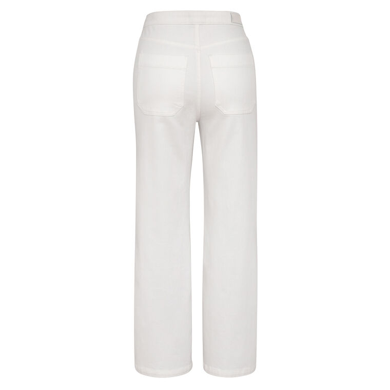 Karmine Refined Wide Leg High Rise Jean image number null