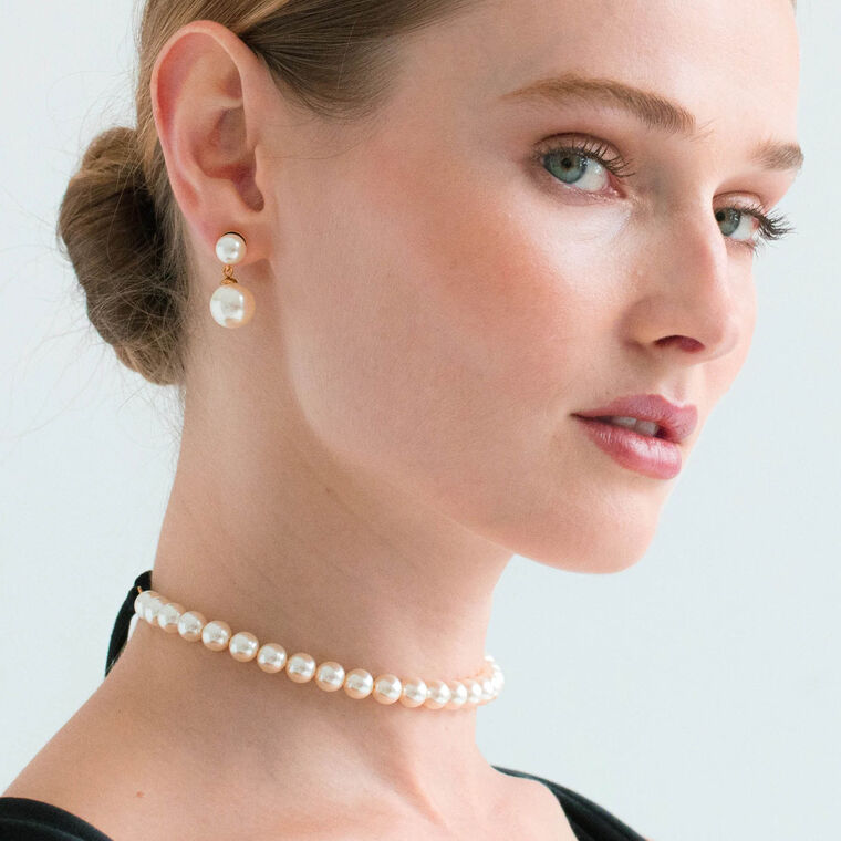 Paige Pearl Earrings image number null