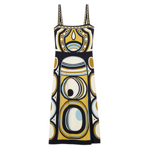 Buy Me A Martini Sleeveless Side Slit Midi Dress