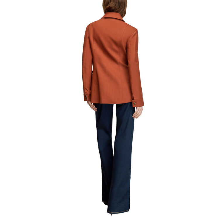 Laramie Beaded Collar Dickey Jacket image number null