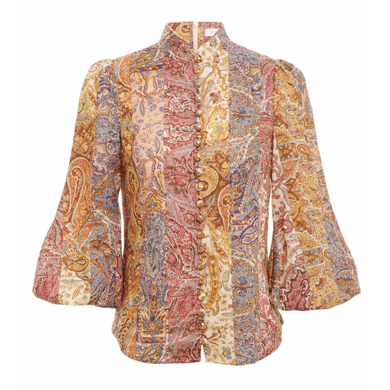 Luminosity Paisley Blouse image number null