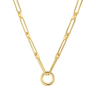 Callie Paperclip Chain Necklace