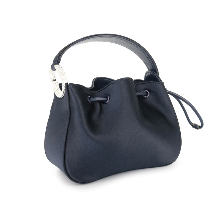Crystal Pave Nano O Handle Bag image number null