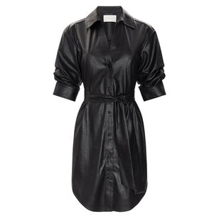 The Pia Vegan Leather Dress