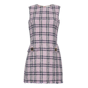 Posie Sleeveless Boucle Mini Dress