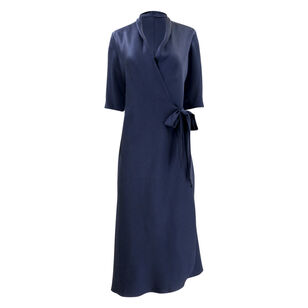 Cusp Wrap Midi Dress