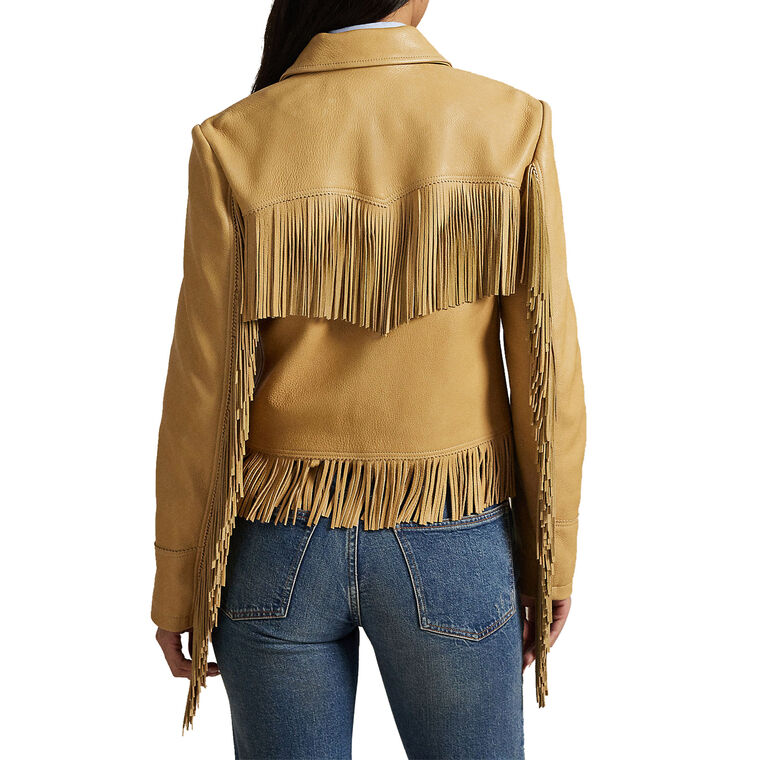 Deerskin Fringe Jacket image number null