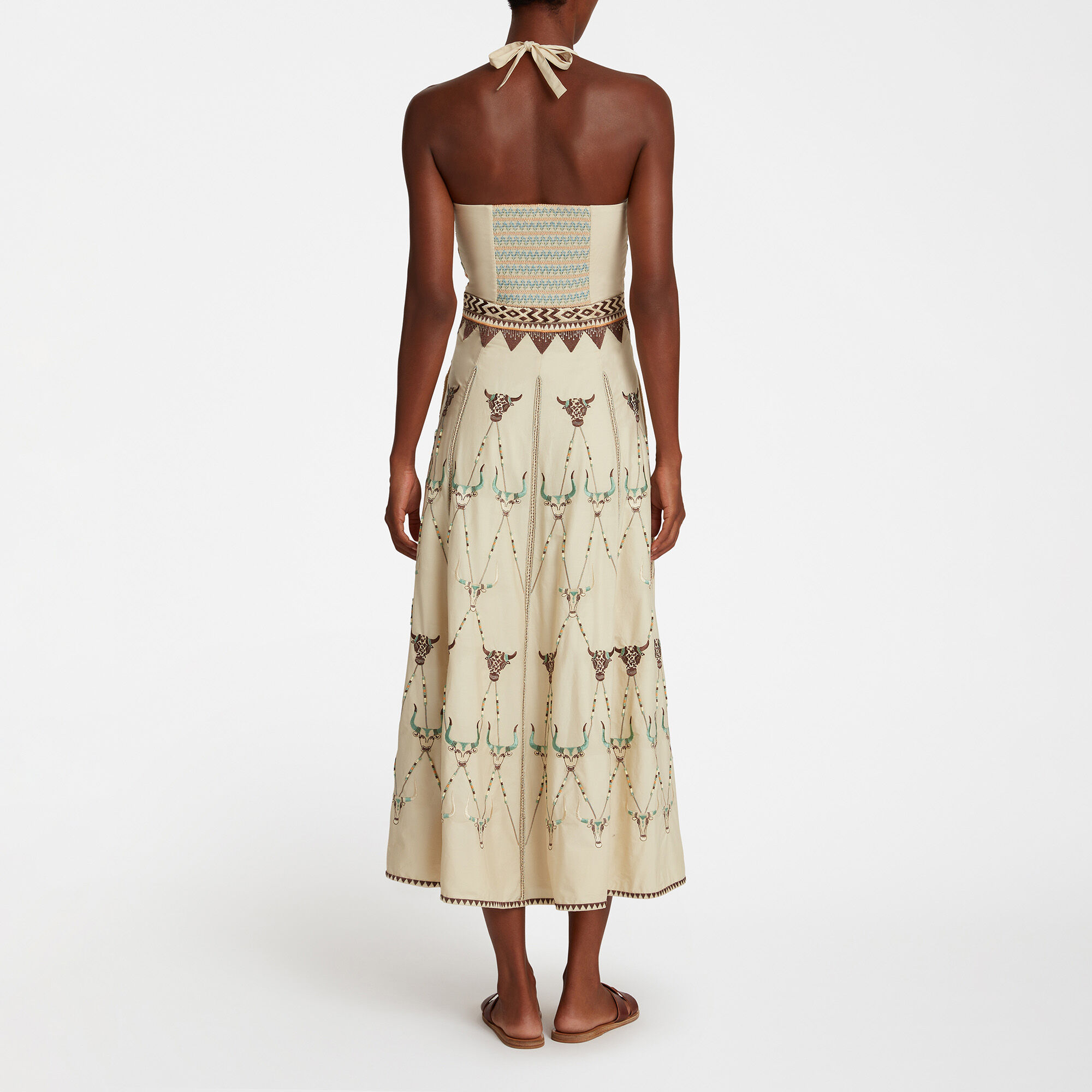 DRESSTERIOR - MIYUKI SHEER DELIGHT METALLIC KNIT MAXI DRESS – AKIRA